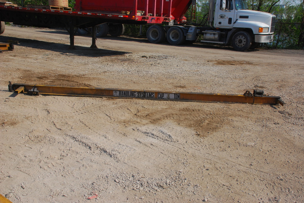 HS Handling Systems 1/2 ton Jib Crane Hoist Arm 15' 7" Long