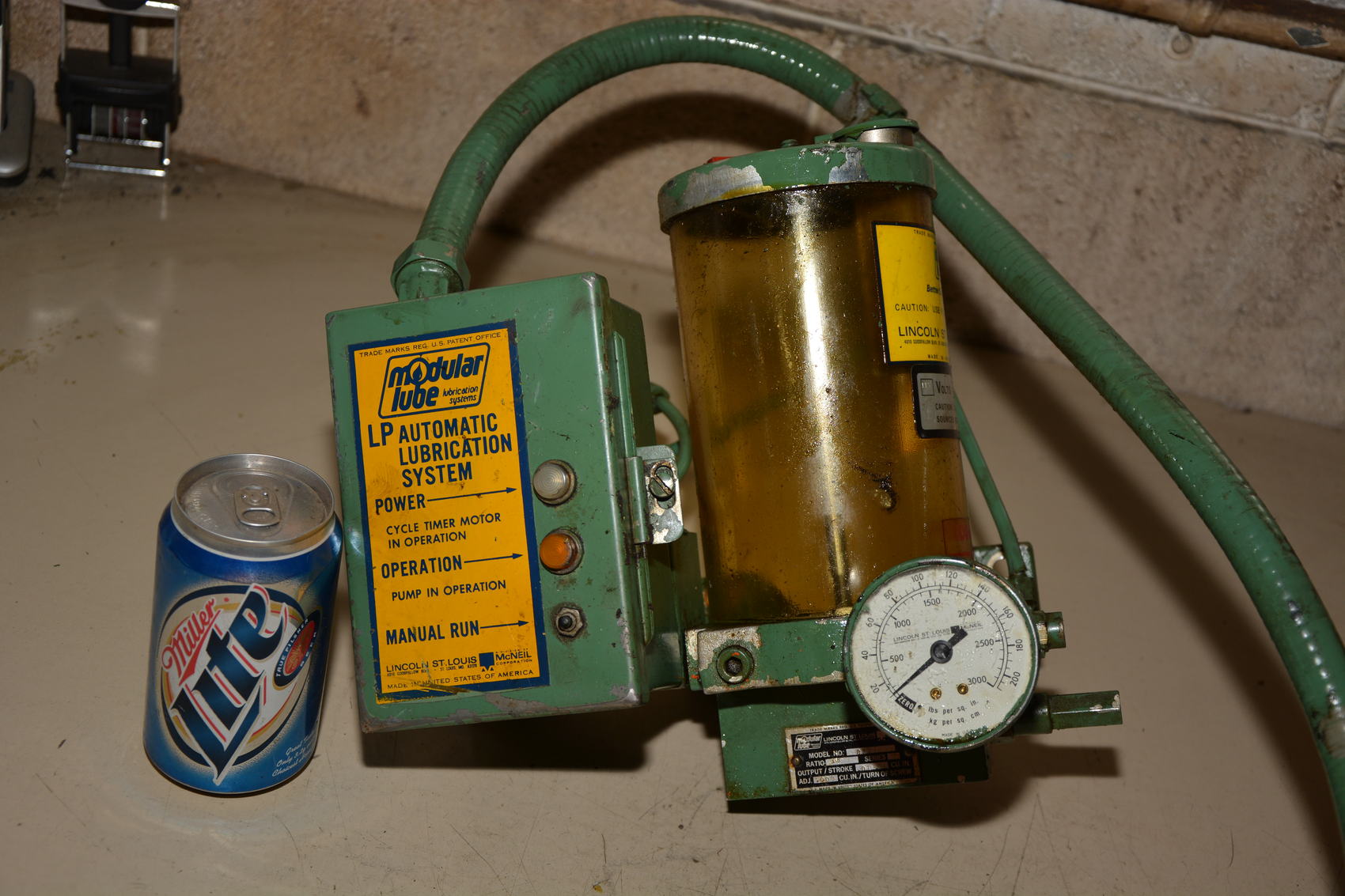 Lincoln LP Automatic Lubrication System 57606 115V Modular Tube 87214