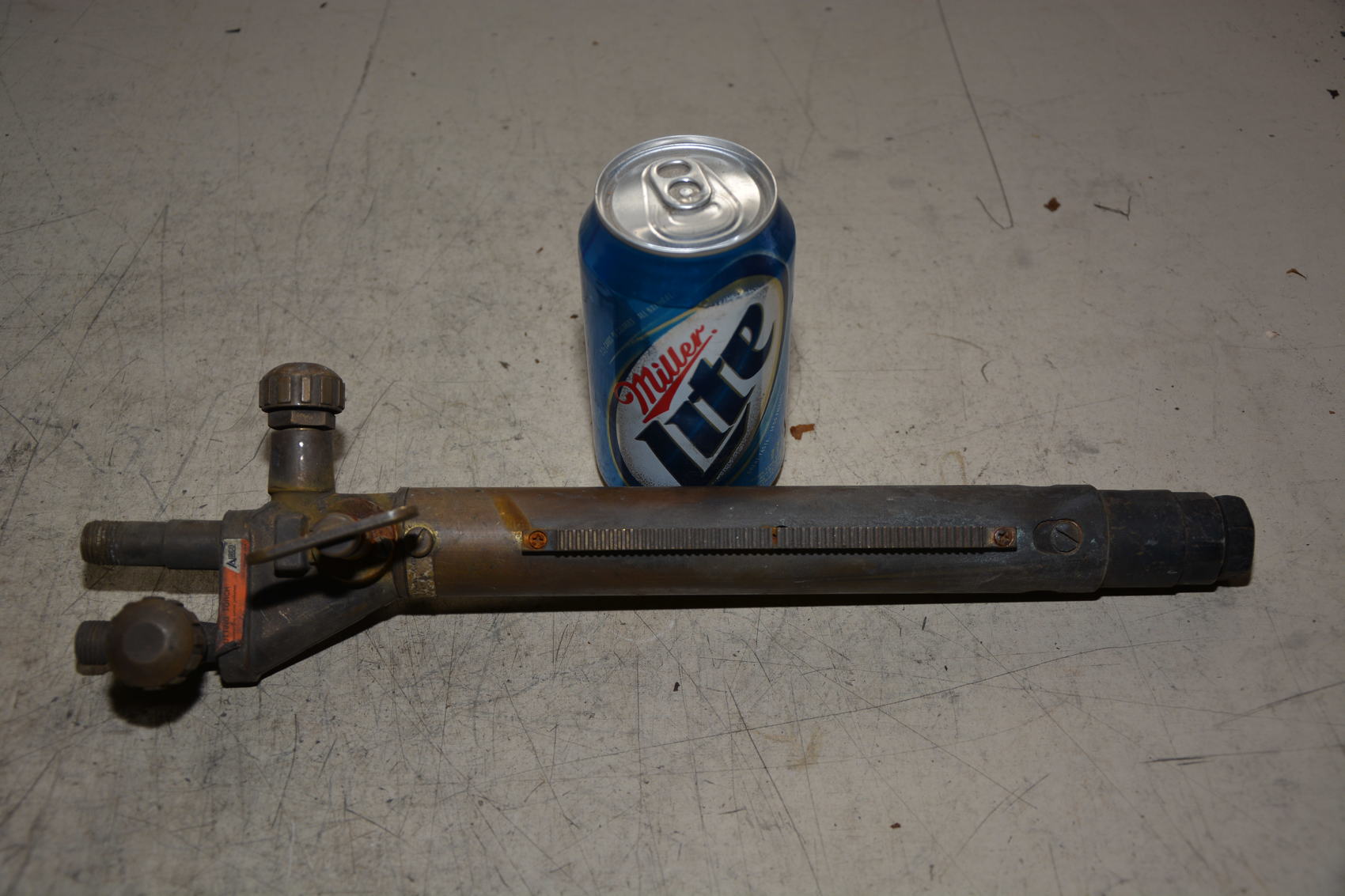 Airco Acetylene Torch Head for Track Machines - Oxy Aceylene Torch