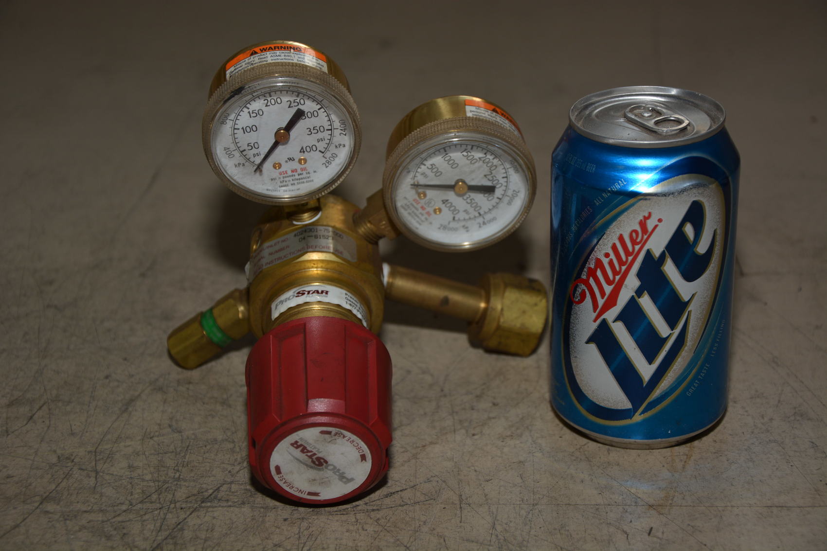 Praxair ProStar Platinum 4024301-75-000 Gas Regulator Valve
