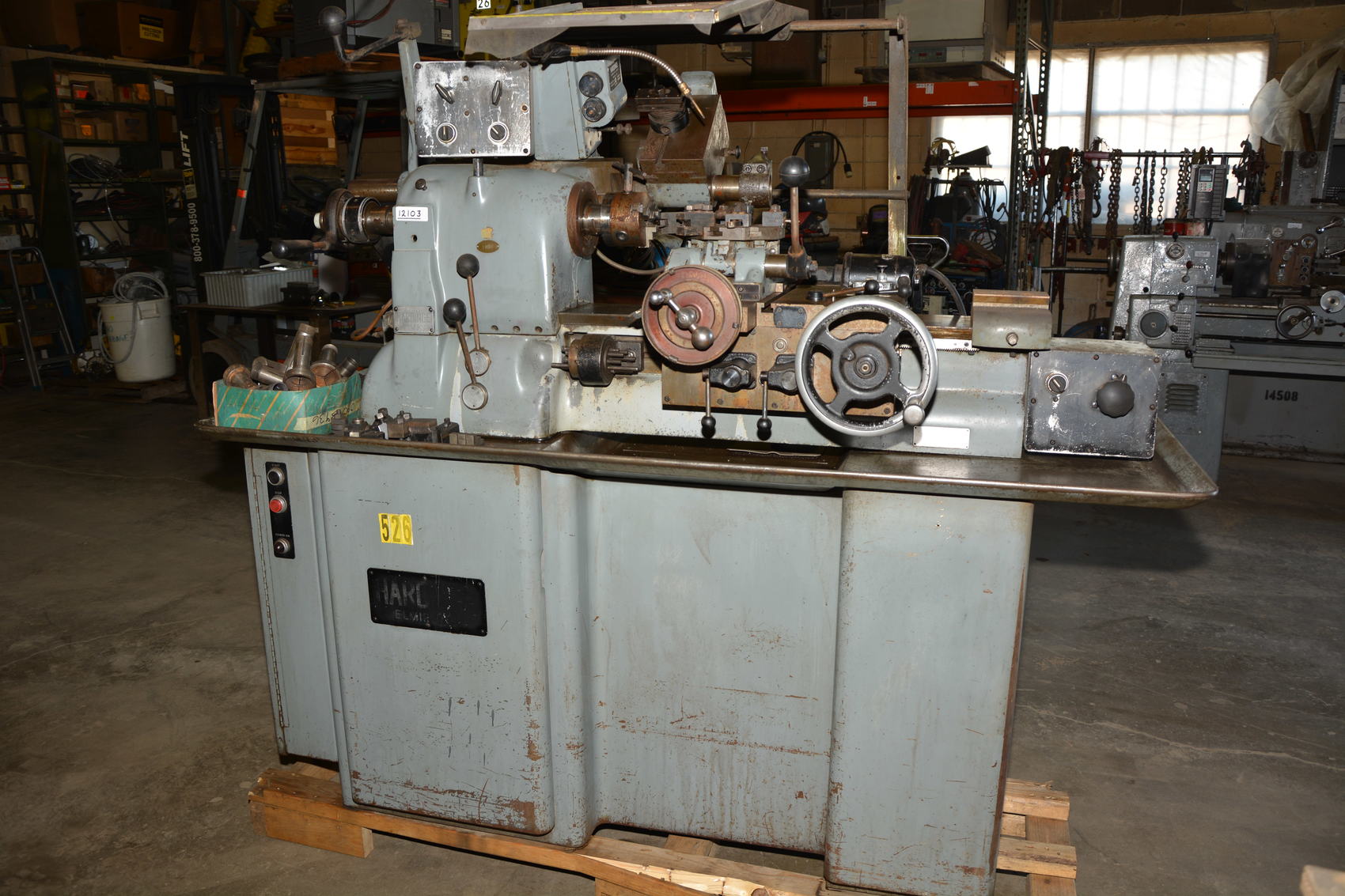 Hardinge Model HC-T Chucking Lathe, Threading, Chuck, Collets, Tooling