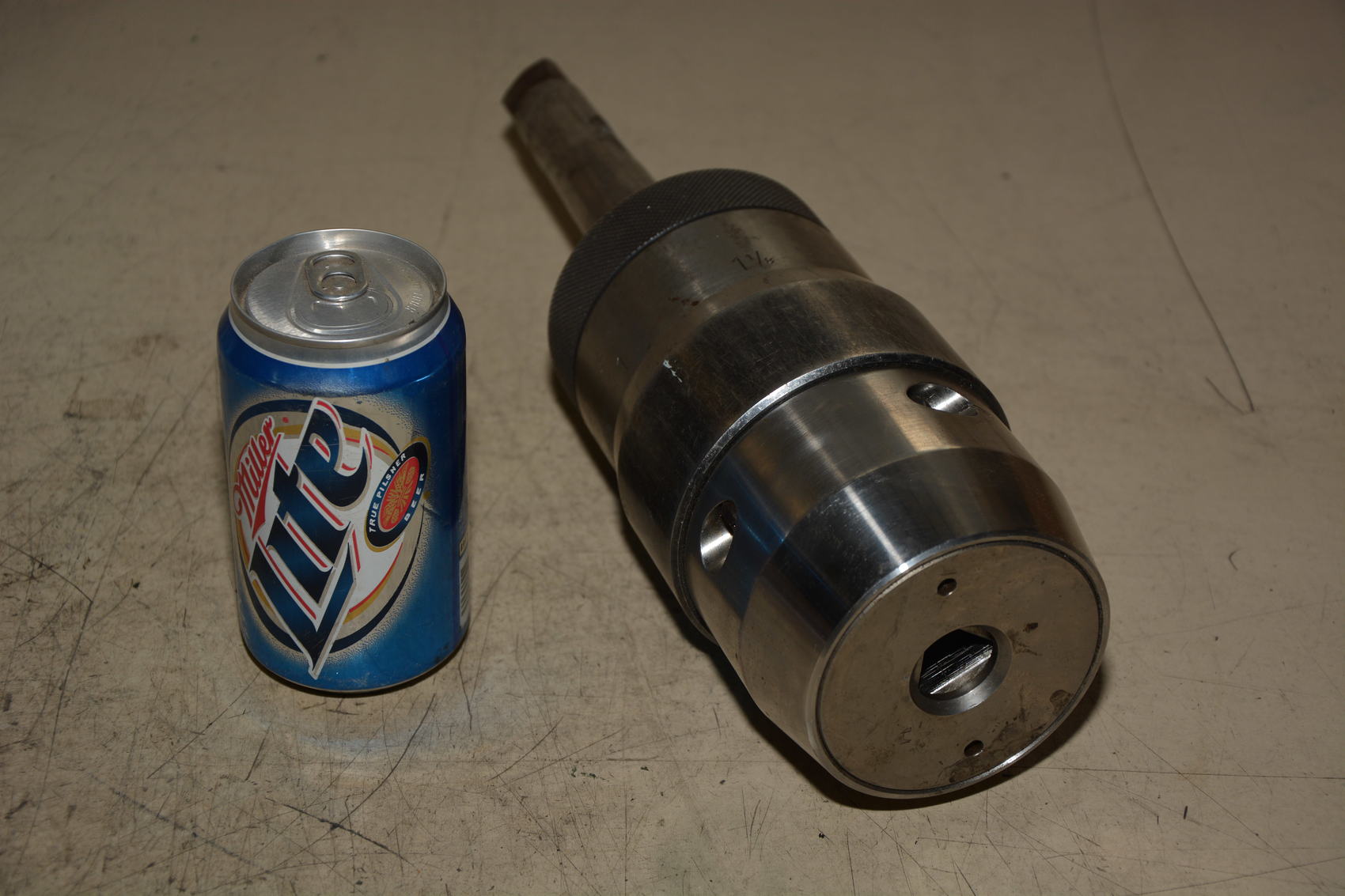 HD Floating Tap Holder, 11/8" Cap., No.4 Morse Taper Tapping head