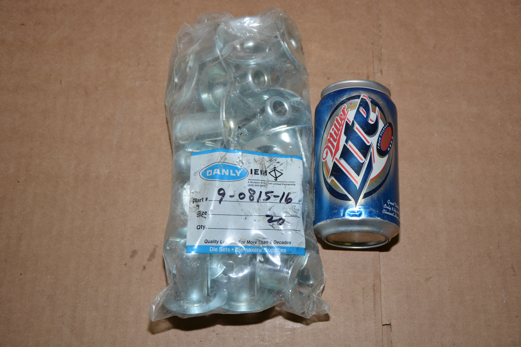 NEW Danly 9-0815-16 Spring Retainers, (20) NEW Retainers