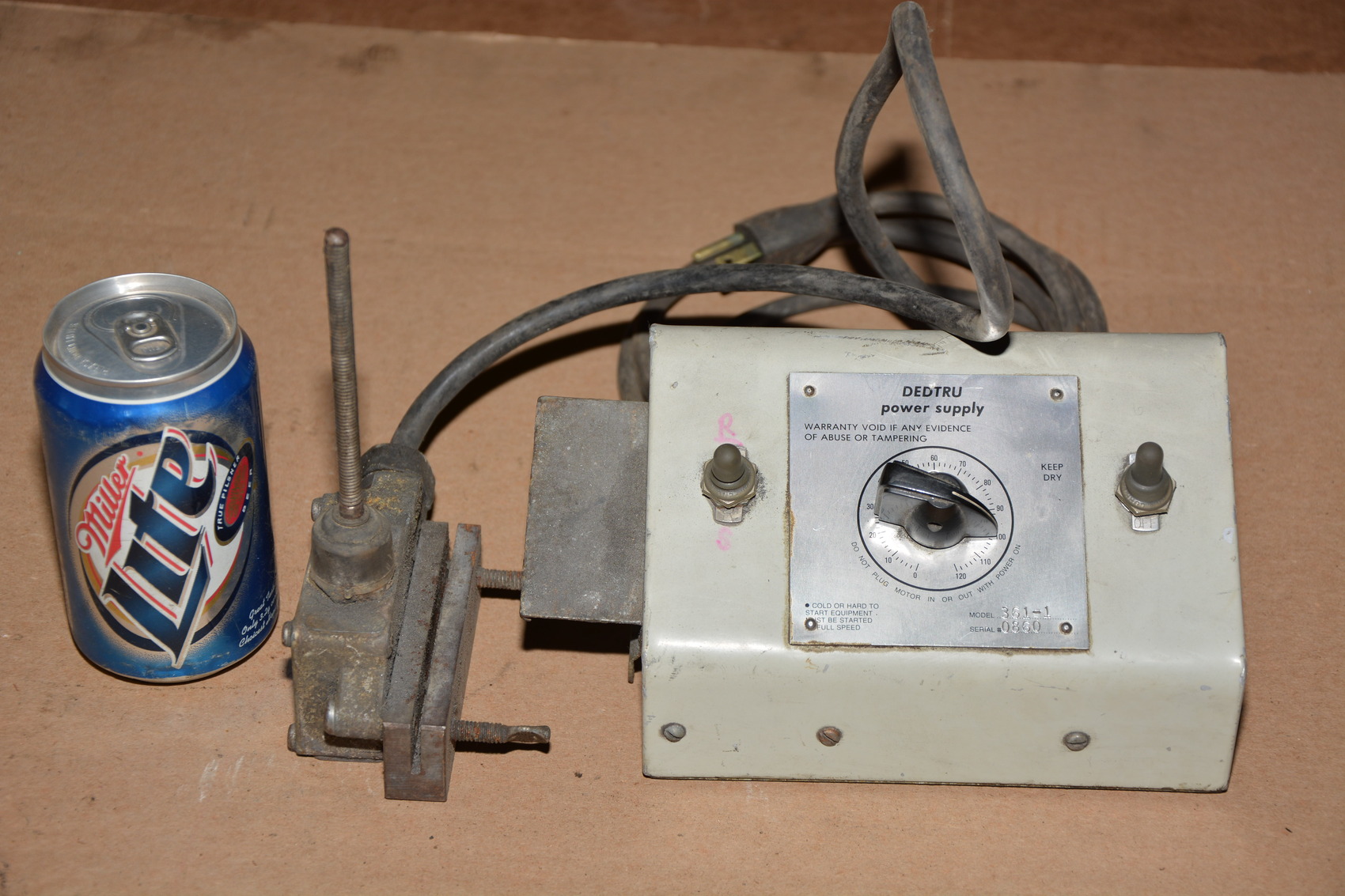 DedTru Centerless Grinding Attachment, Model 361-1, Power Supply only