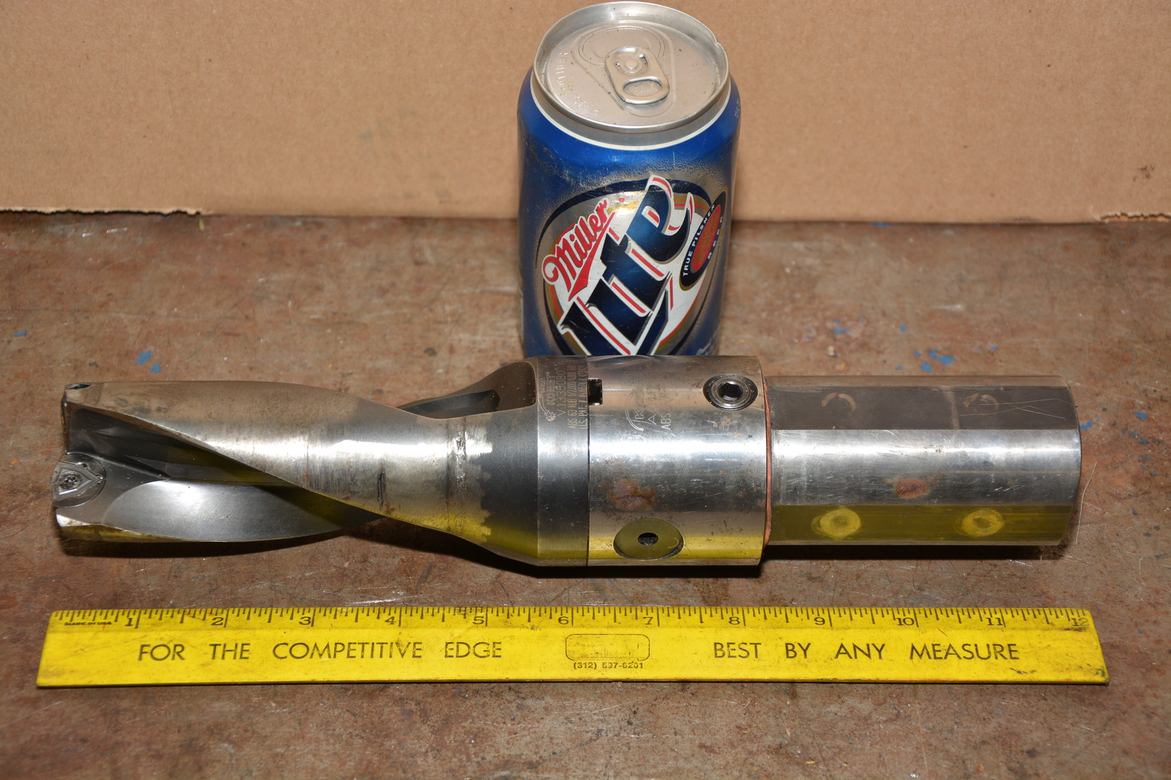 Komet V1335080 ABS 63 Kub InsertType CoolantThruTool Drill, Holder