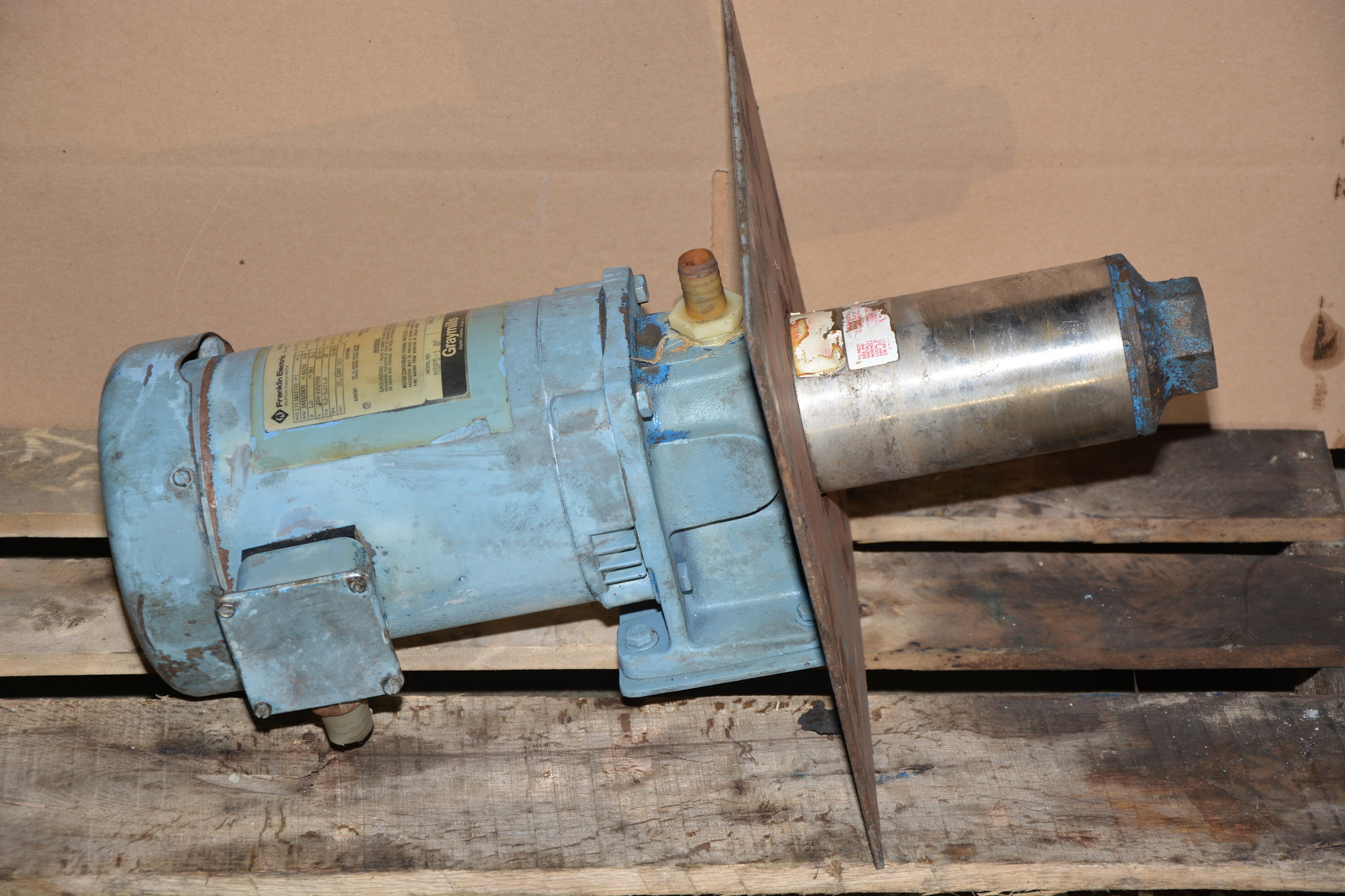 Graymills Model MSP5-1.0F, 1 HP High Head Coolant Pump,Motor,USA
