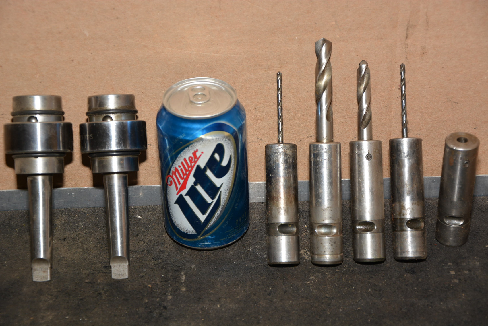 (2)Scully Jones QuickChange Tool Holders w/No.2 MT Shank