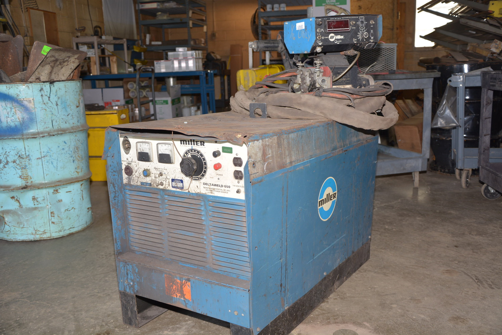 Miller Deltaweld 650 Mig Welder,Millermatic S540 Wire Feed