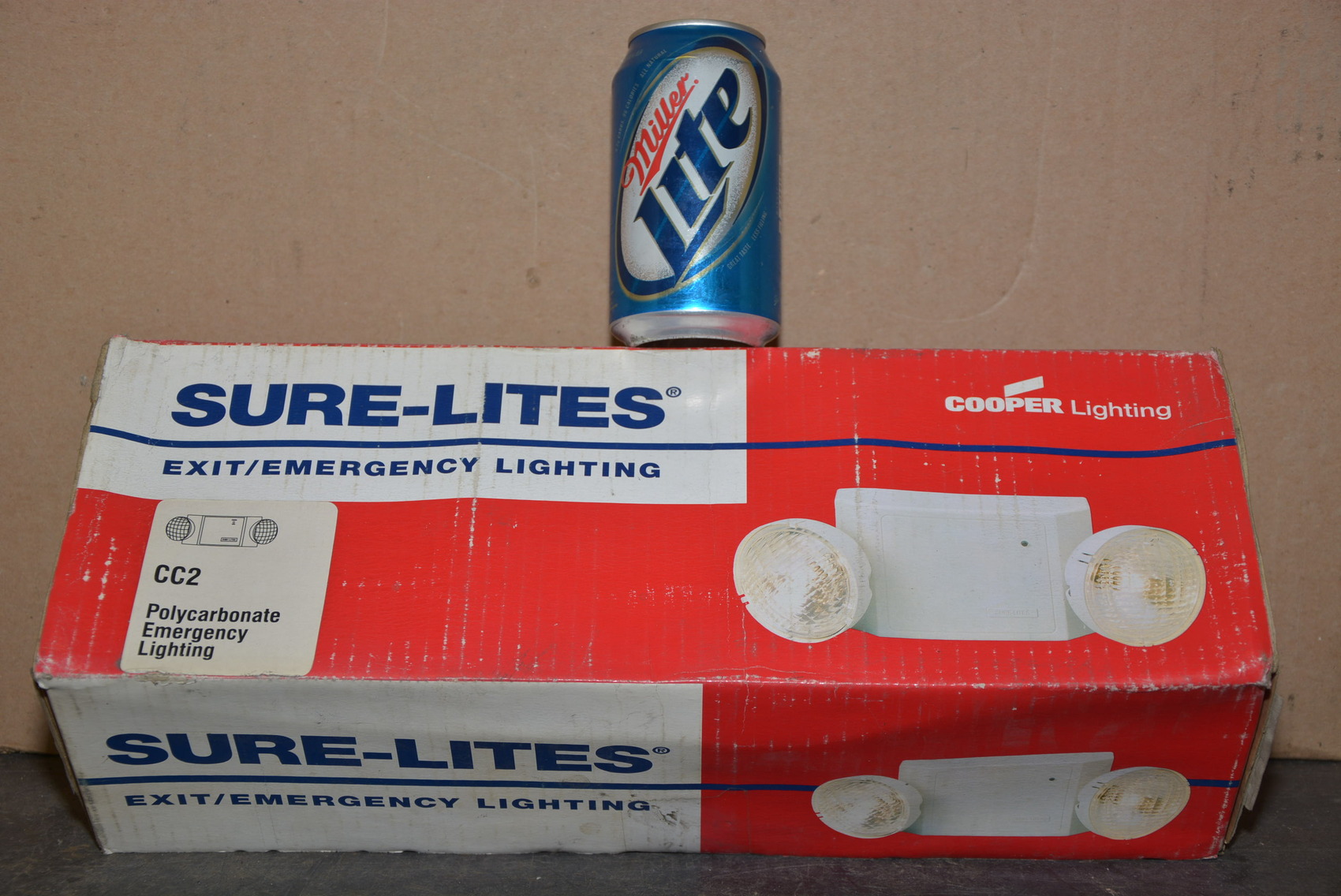 NEW Cooper CC2 SureLites Exit/Emergency Lighting Fixture