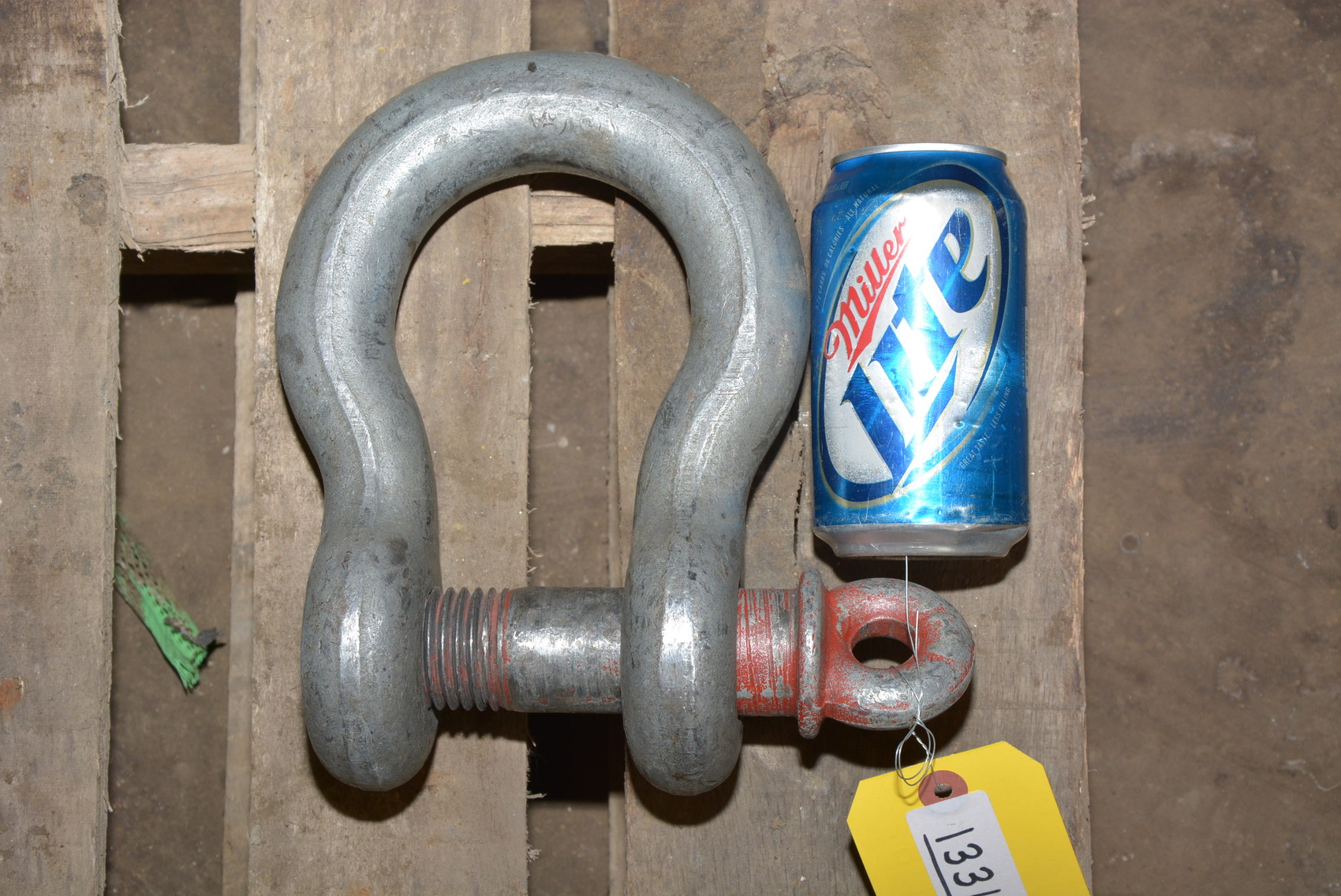 Crosby 13-1/2-Ton(27,000 Lb.)Lifting Eye,1-1/2"Dia.Pin SHACKLE