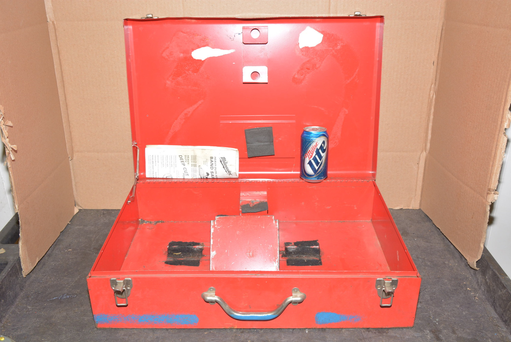 Milwaukee Portable Band-Saw Steel Carrying Case