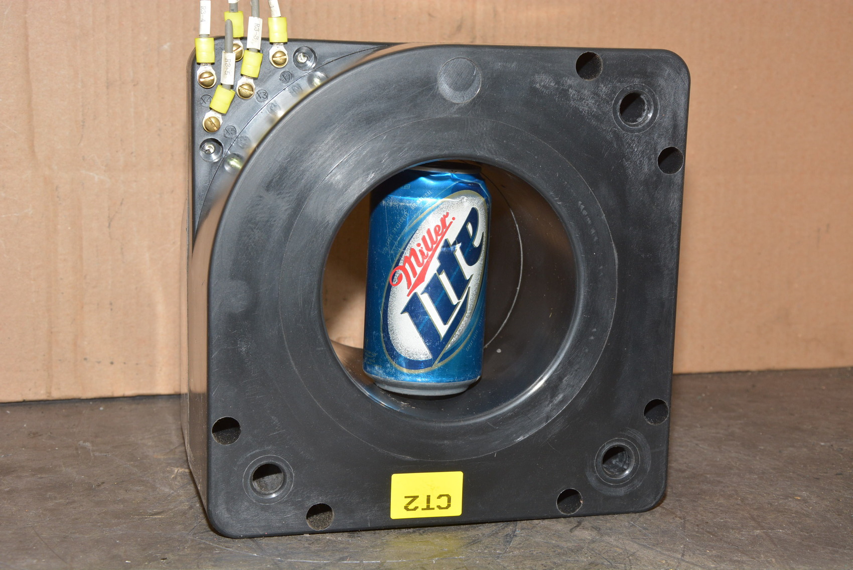 ABB Type SAB-1D Current Transformer,1200:5 Ratio,600V,10KV BIL