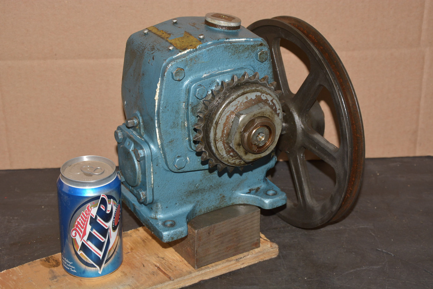 1/2 HP Eberhardt Denver 20:1 Ratio Speed Reducer Gearbox PIG ROASTER