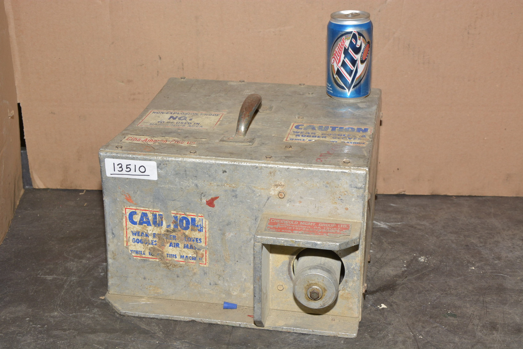 Cheswold Model RHW2 Fiberglass Pipe Tapering Machine,1Ph.