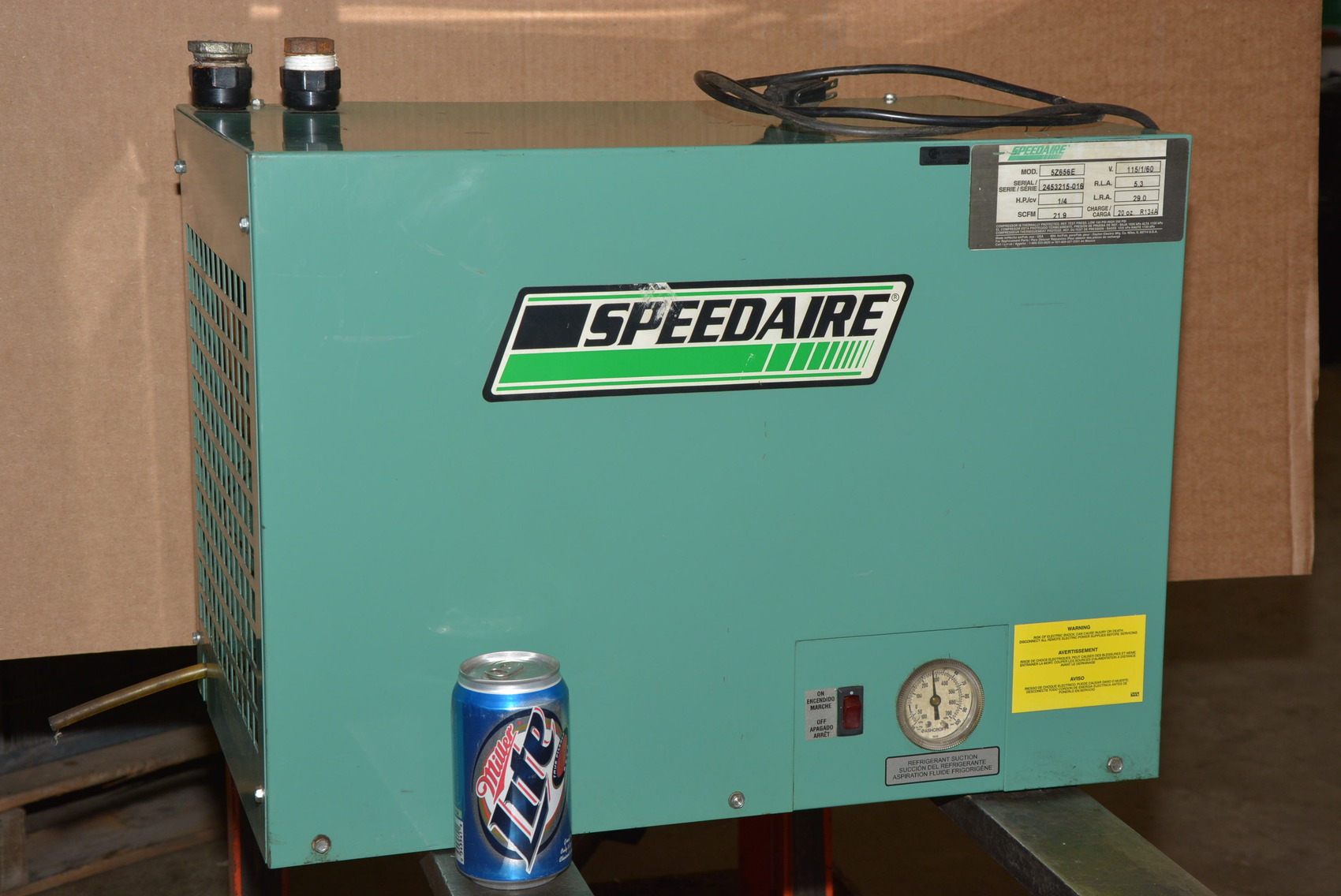 Speedaire Dayton 5Z656E,21.9 SCFM Refrigerated Air Dryer,1-Phase