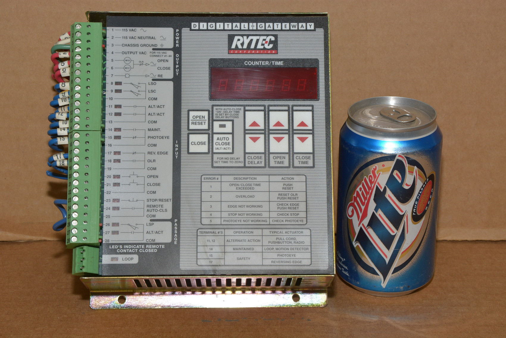 Rytec Cat.No.DG-1100 Door/Gate Logic Controller,from Glosser