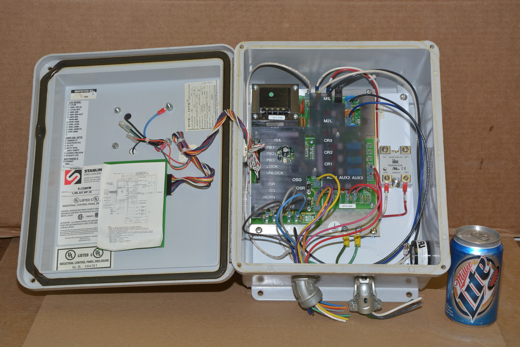 Rite-Hite Corp.Dok-Lok Vehicle Restraint Control Panel,Complete