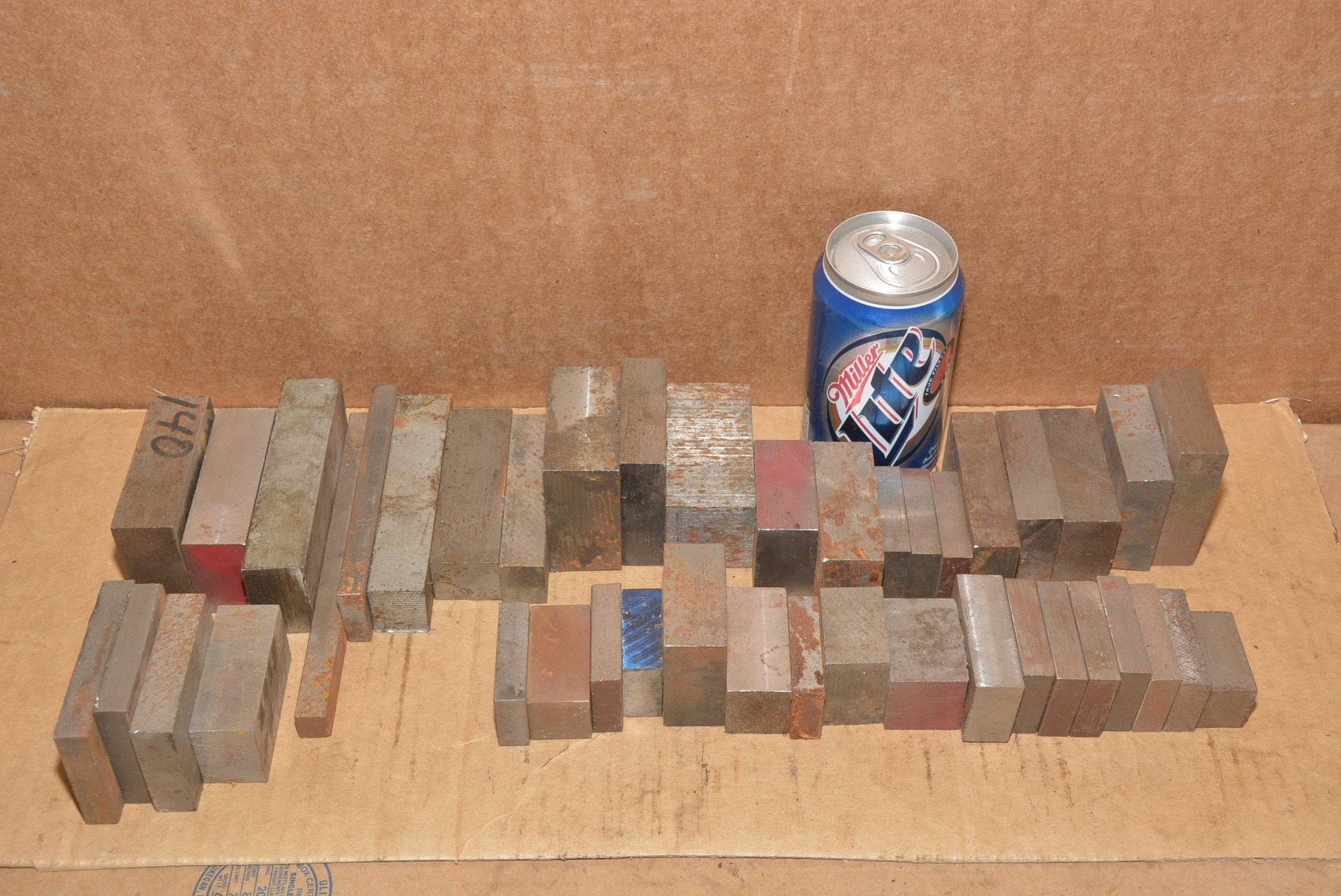 Steel Blocks,4140,A-2,Hydraulic Press,Blacksmith's Anvil,40 Lbs.