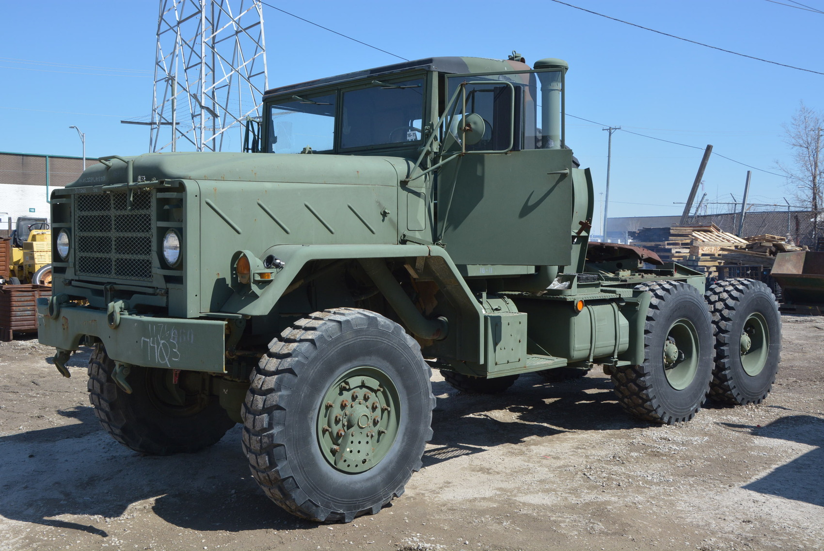 M931A2 Military Truck Semi Tractor 6x6,runs great!