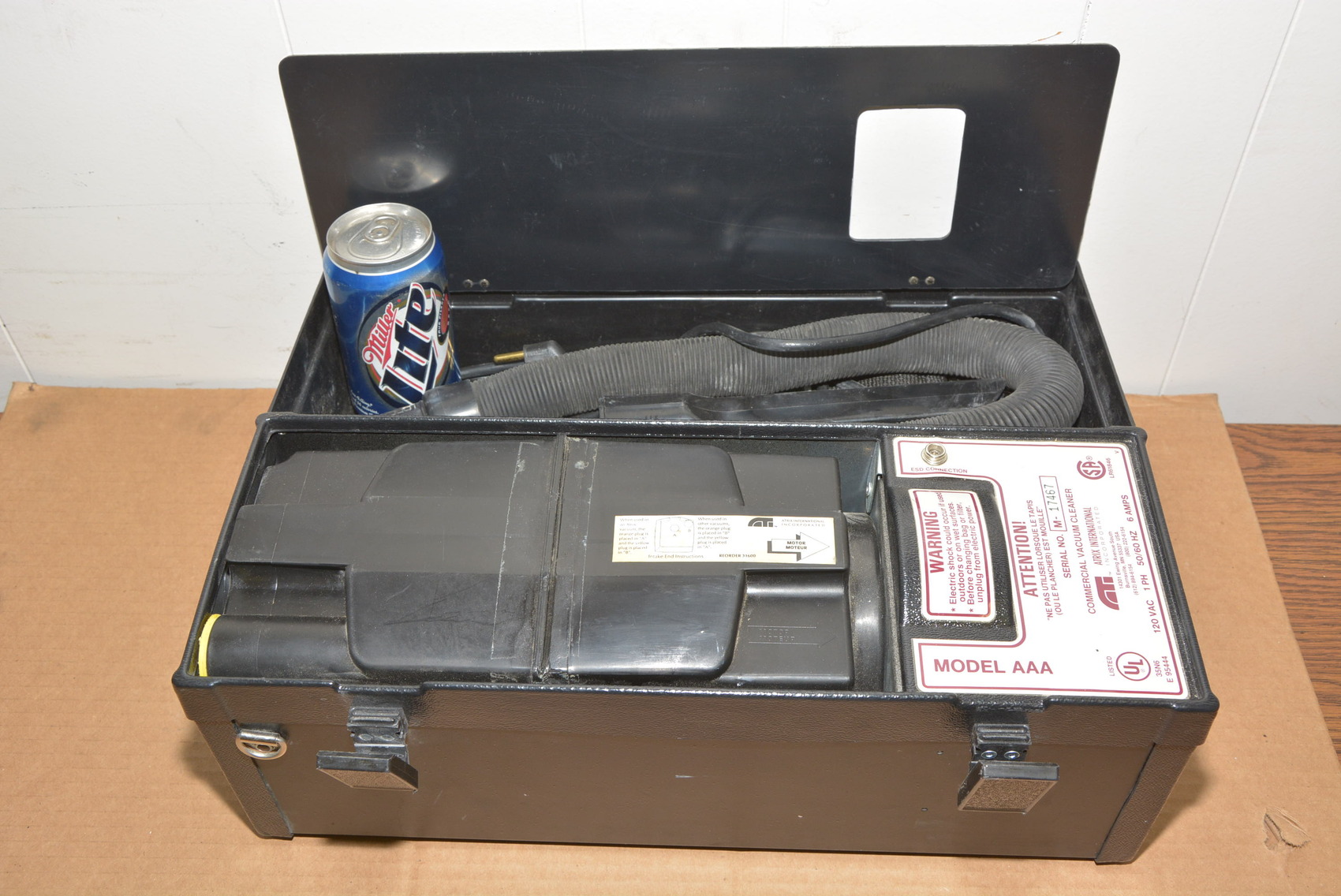 Inmac Model AAA Portable Commercial Toner Copy Vacuum Cleaner,USA