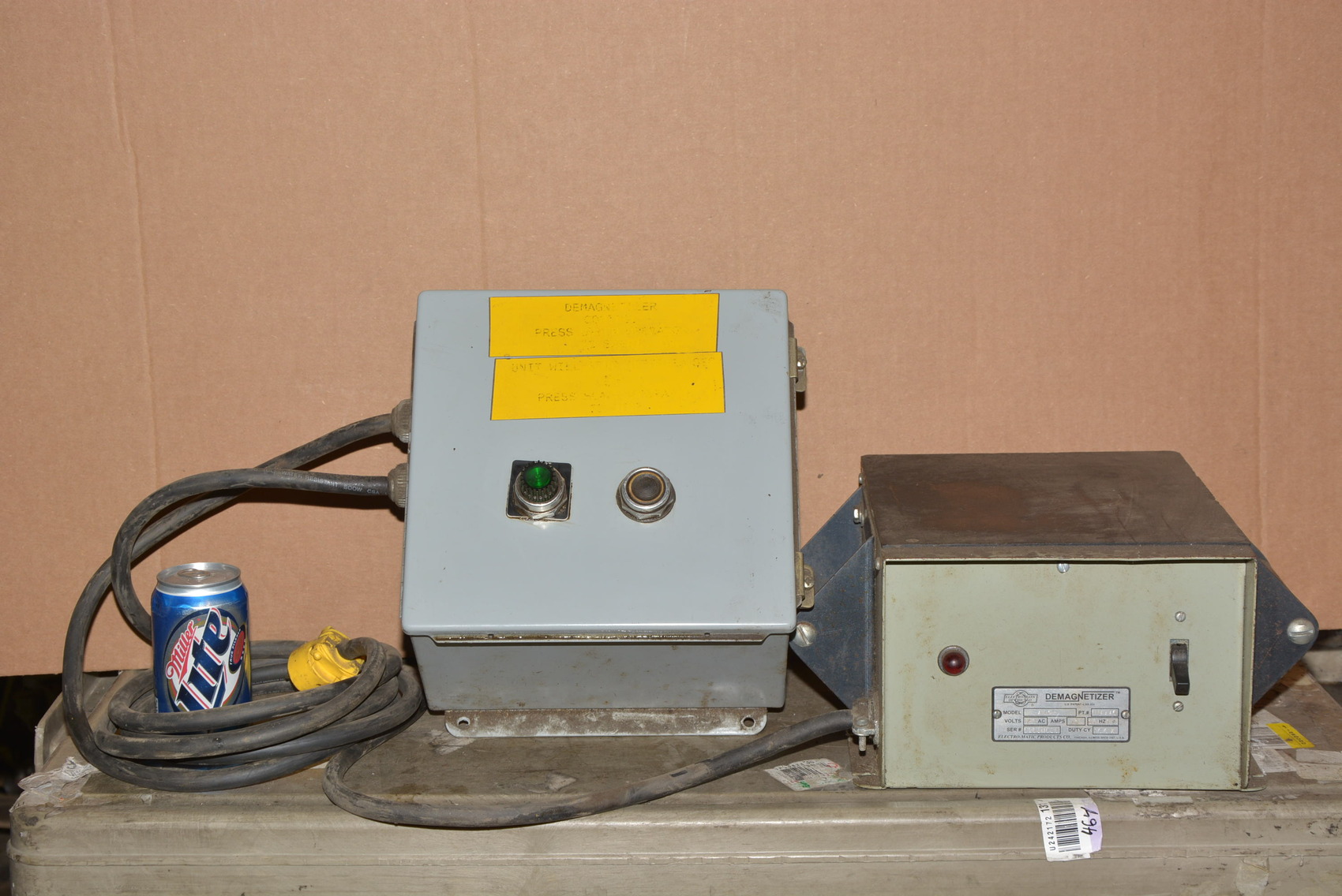 Electro-Matic(USA)Model A15-1 Parts Demagnetizer