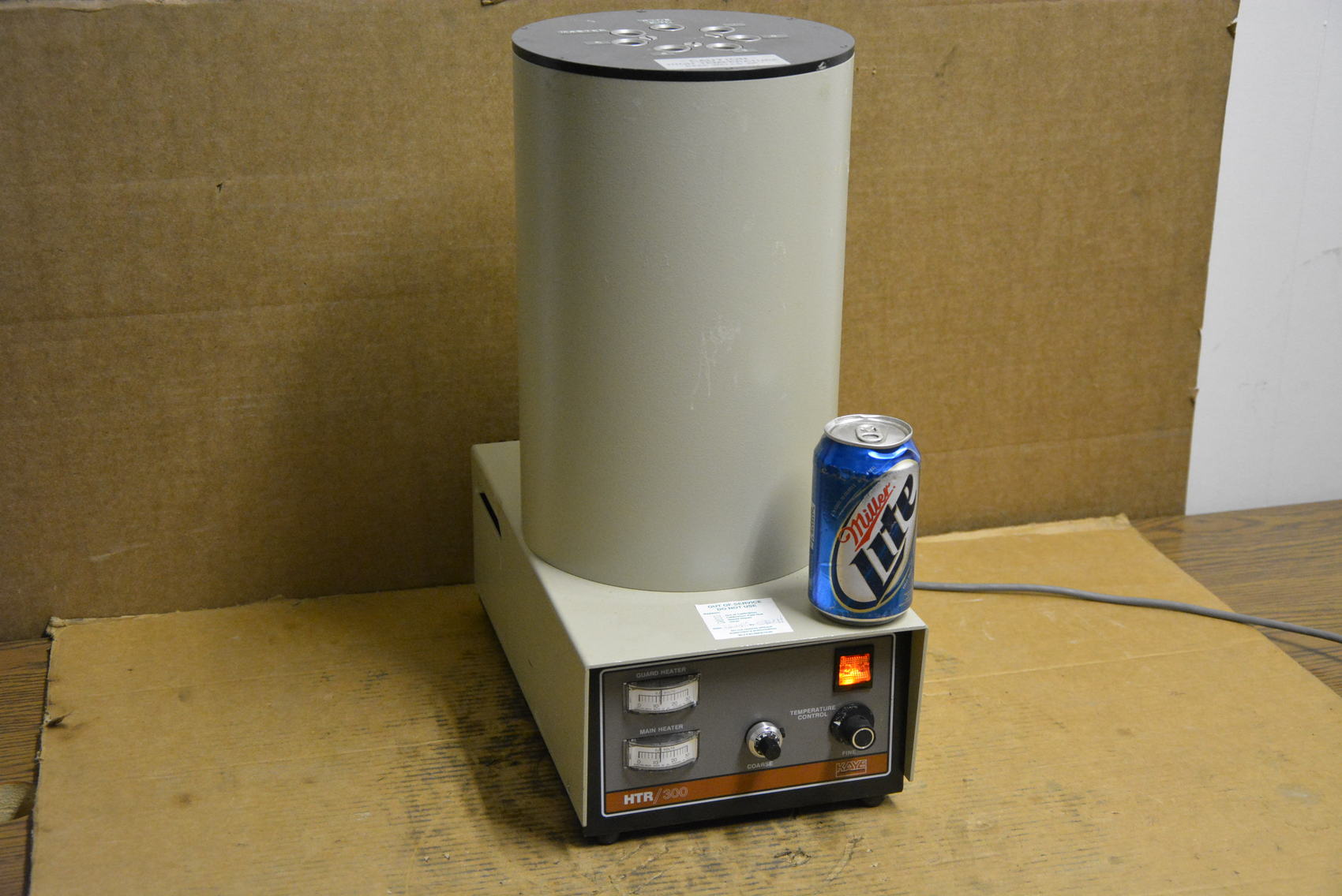 FOR PARTS KAYE HTR-30 temperature reference,POWERS UP.