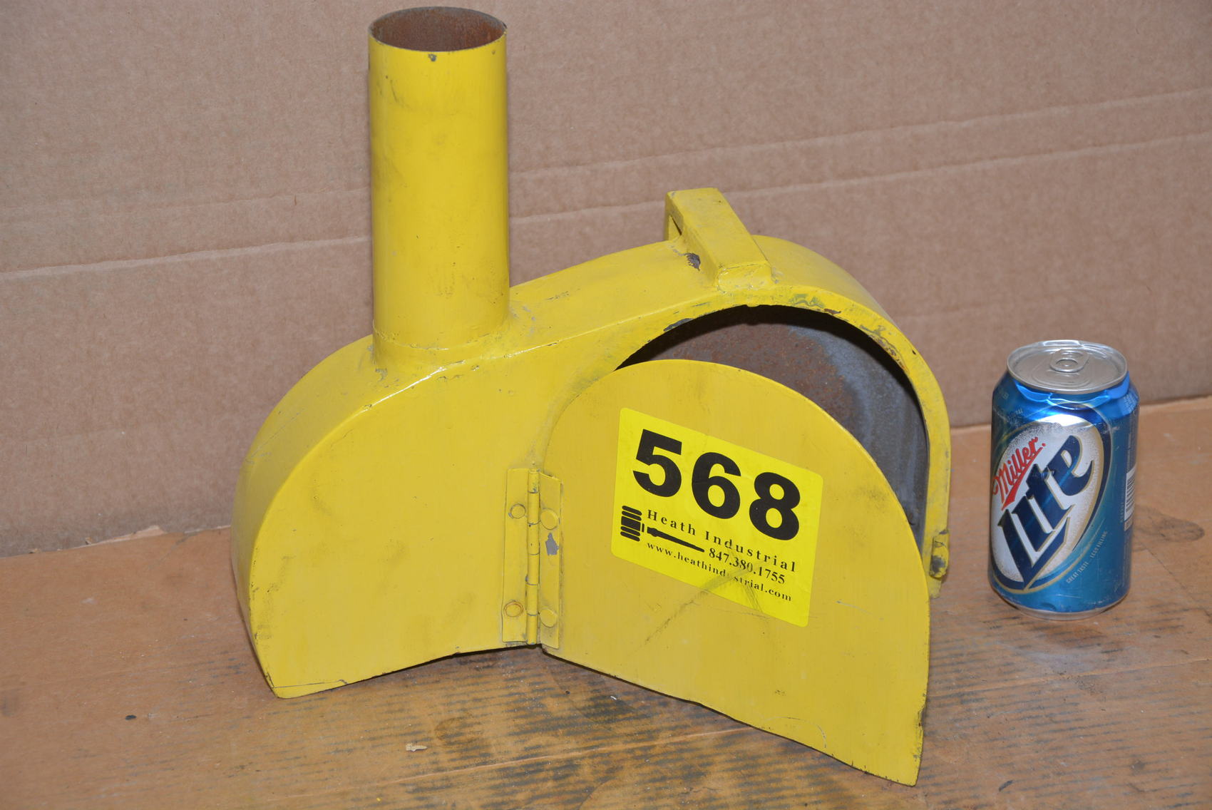 WHEEL GUARD AND FILTER HOOKUP FOR PARKER MAJESTIC SURFACE GRINDER