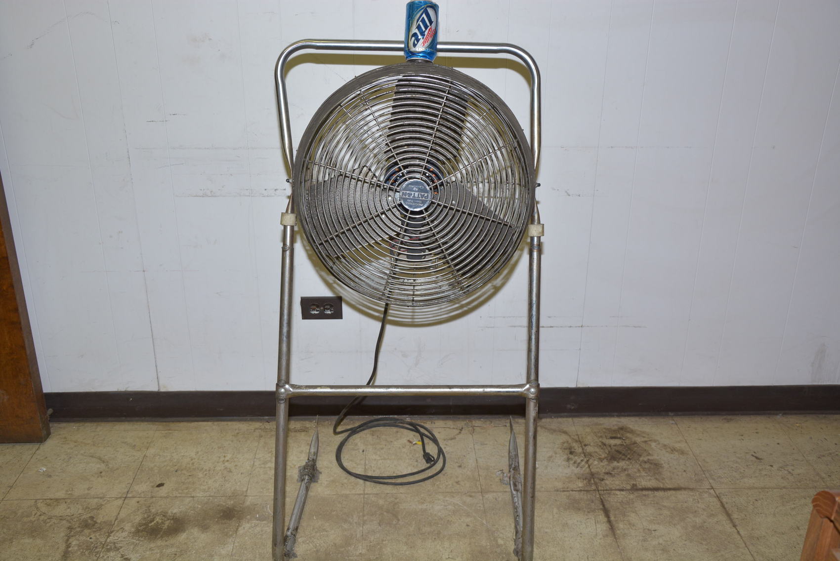 PATTON INDUSTRIAL fan HEAVY DUTY 3-SPEED AIR CIRCULATOR;19"