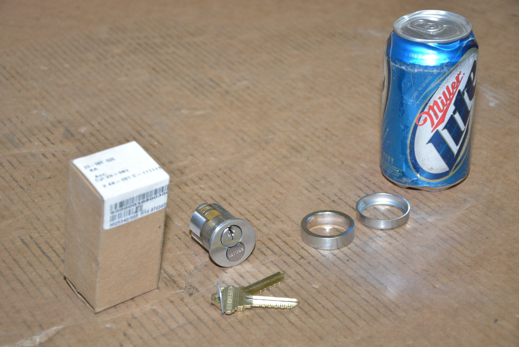 20-061 626 Schlage Mortise Cylinder Interchangeable Core