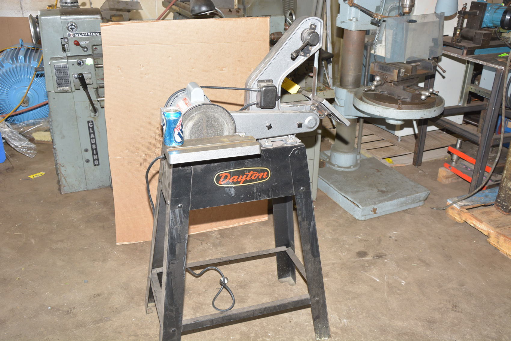 Dayton 6z116 1"belt/8"disk SANDER,1PH,1 HP,115/230V,3450 RPM