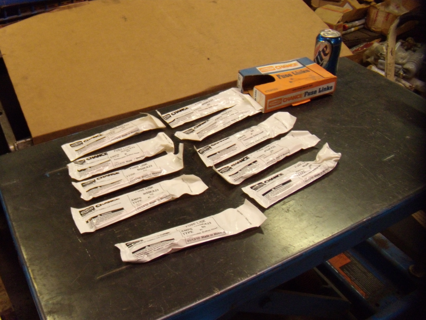 NEW Hubbell Chance FUSE LINKS 50 AMP.Type K,Cat M50KA23