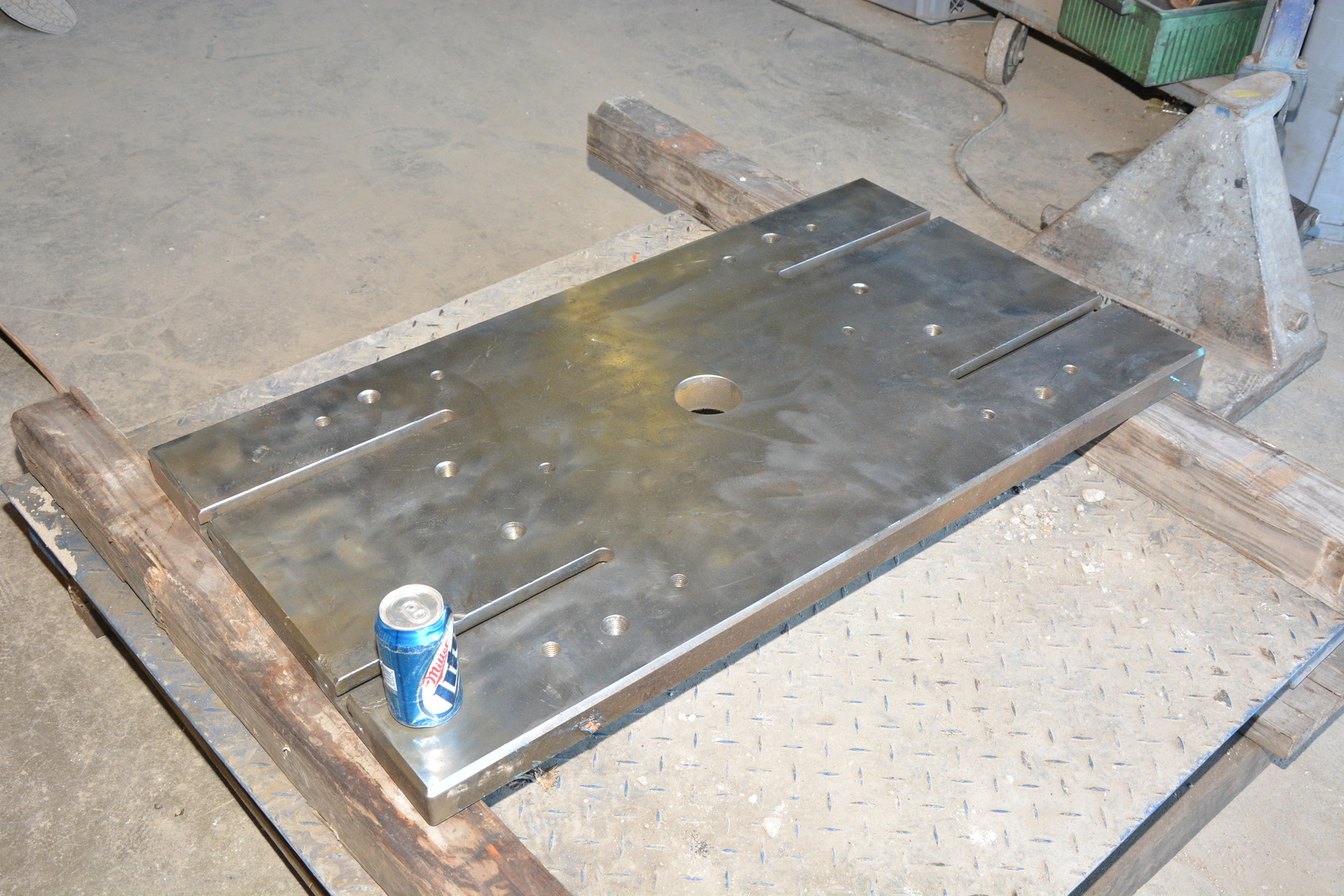 Super Heavy Duty Precision T slotted Steel Plate44x24x2"