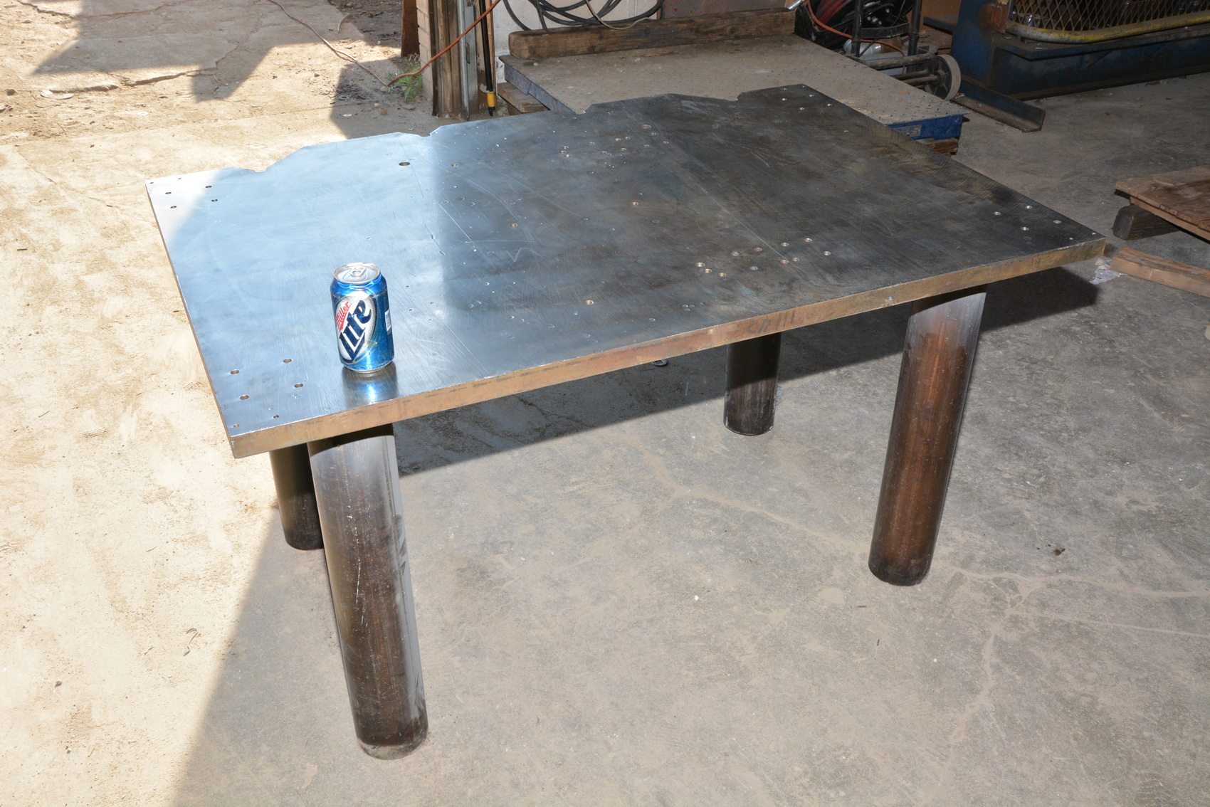 Precision Ground Welding Bench Blacksmith TABLE 50x35x27",1-1/4"top