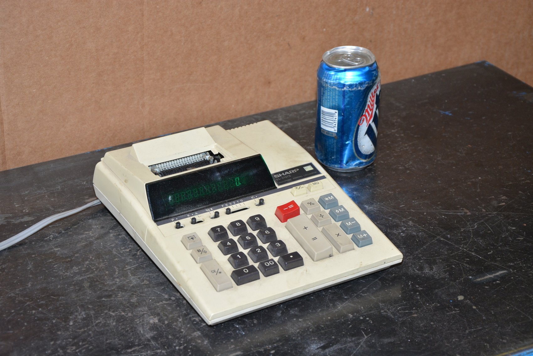Sharp EL-2197S Electronic Printing Calculator 12 digit