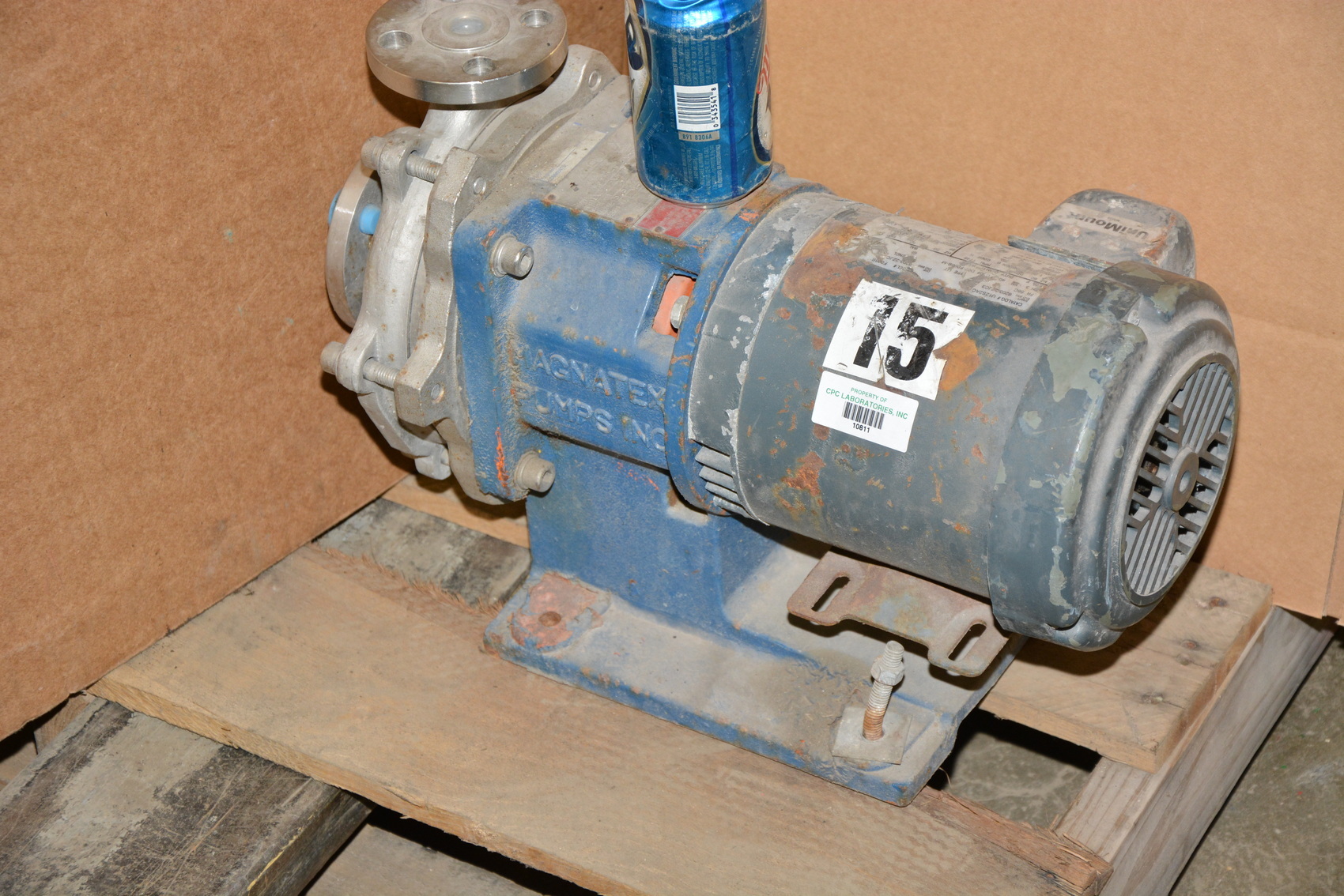 Magnatex MP222-N25N-56C Magnetic drive pump;1/2 HP;3PH;5GPM