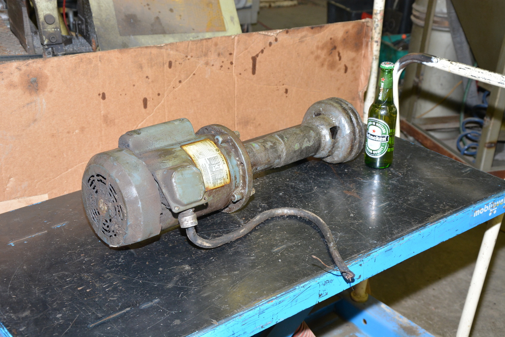 General Electric single phase coolant Pump;1/2 HP