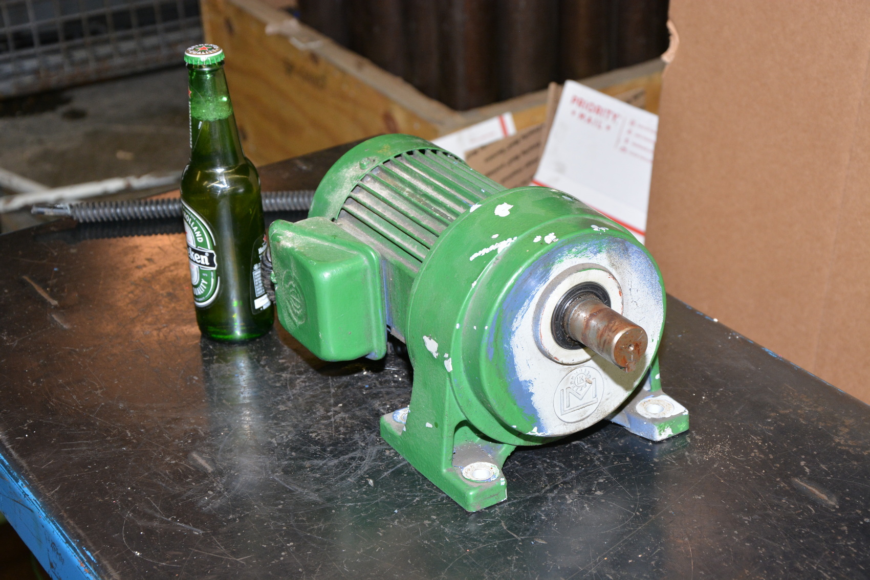 Liming SH-12 gear motor reducer;ratio 1/165;8/10 rpm;0.2 kW