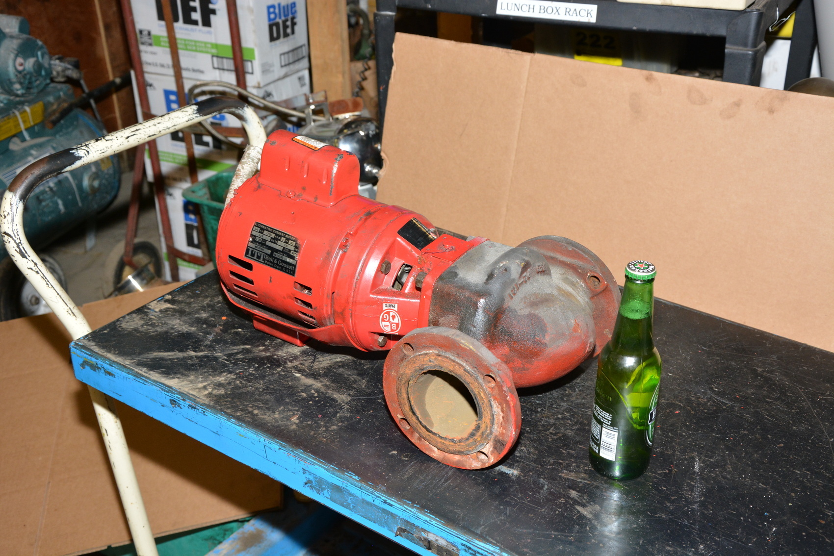 Bell and Gossett pump;1/4 HP;1 PH;M10532