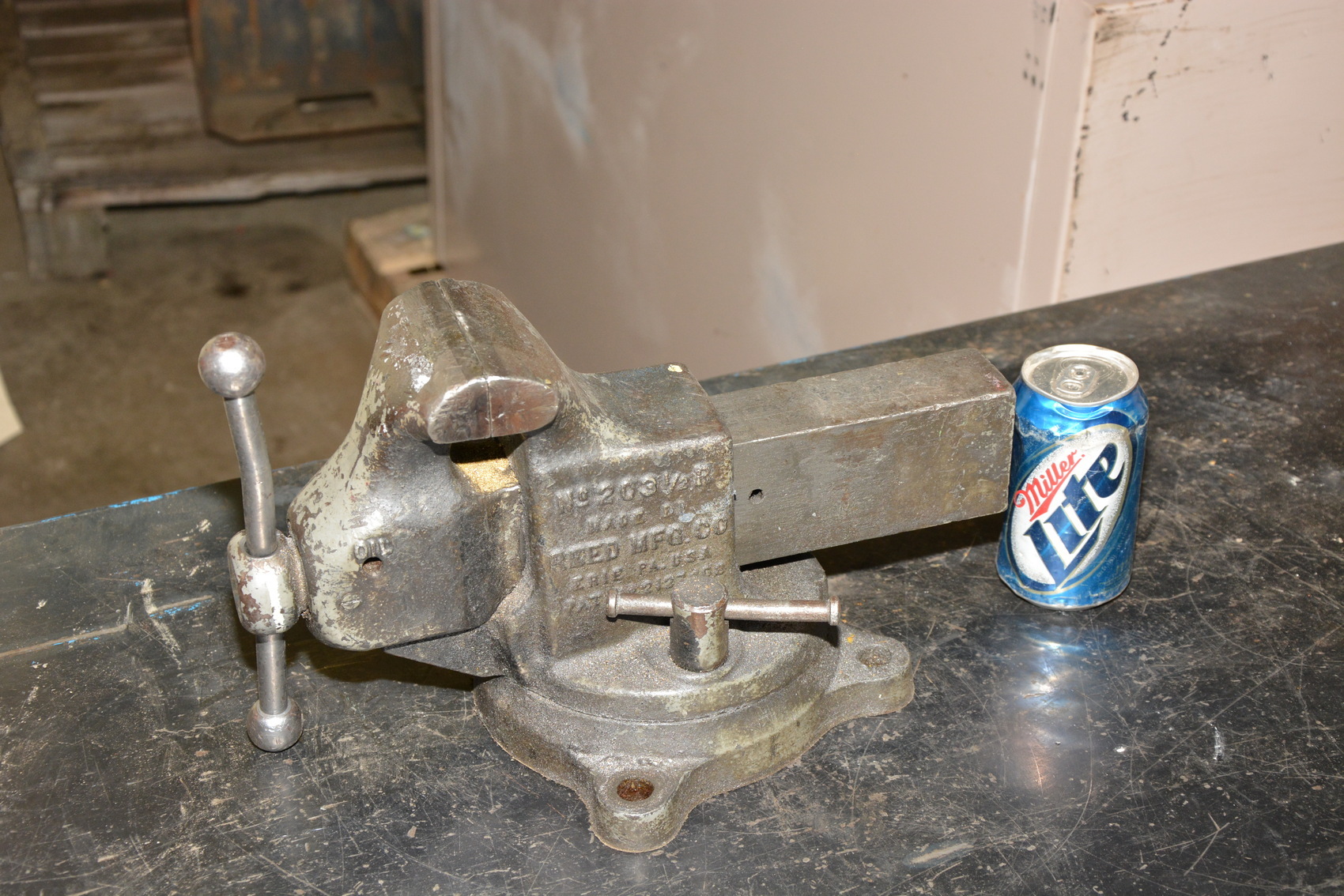 Reed No.203 1/2 R Machinist Bench Vise;