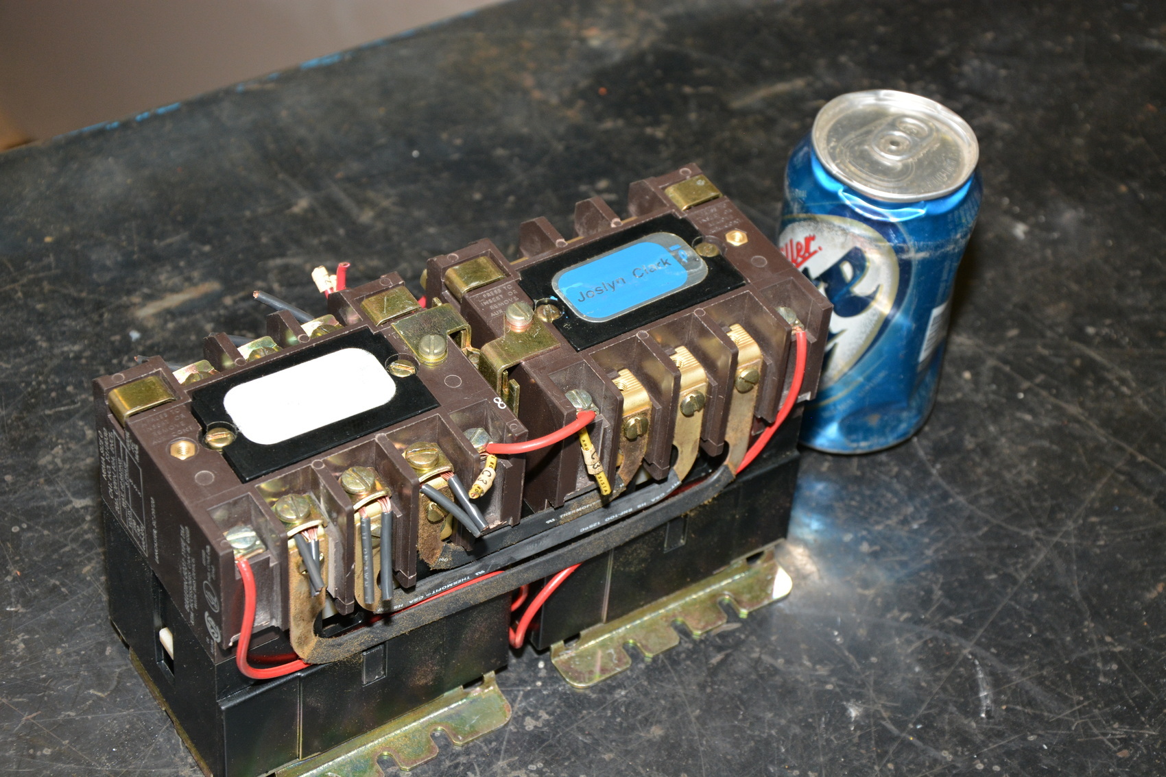 Joslyn Clark T31U030 Reversing Contactor;5 HP;Nema Size 0;for hoist