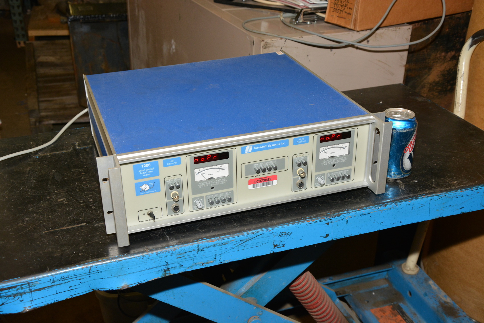 Transonic Systems T206 DUAL CHANNEL Small animal blood flow meter