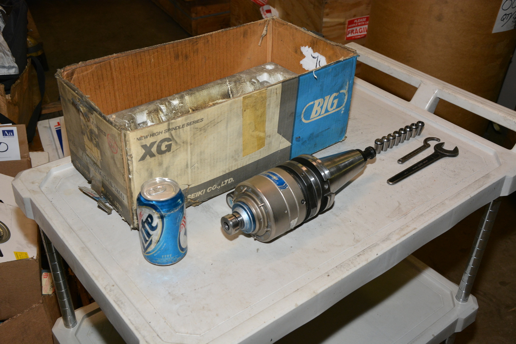 CAT 50 BIG HIGH SPINDLE SPEED INCREASER SPEEDER HEAD NF003B