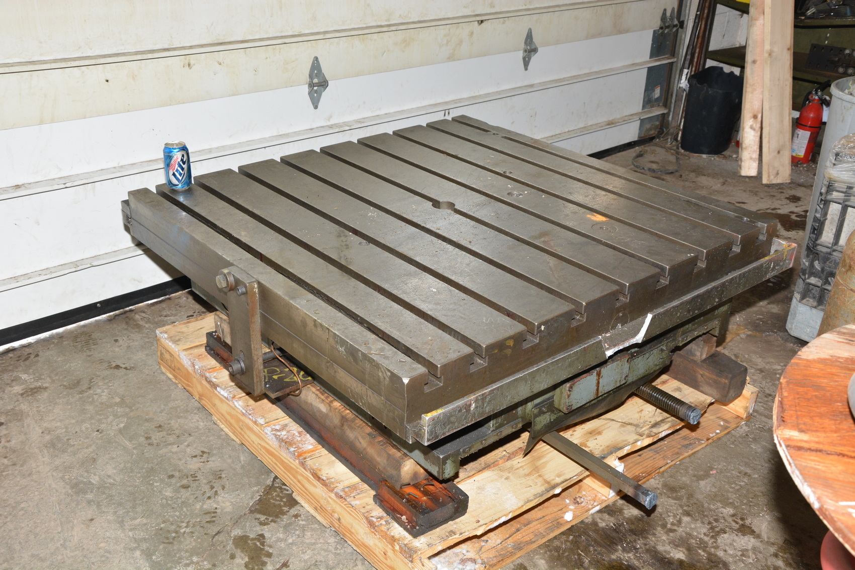 TSlotted ROTARY table;47 x 47 x 13; from horizontal boring mill