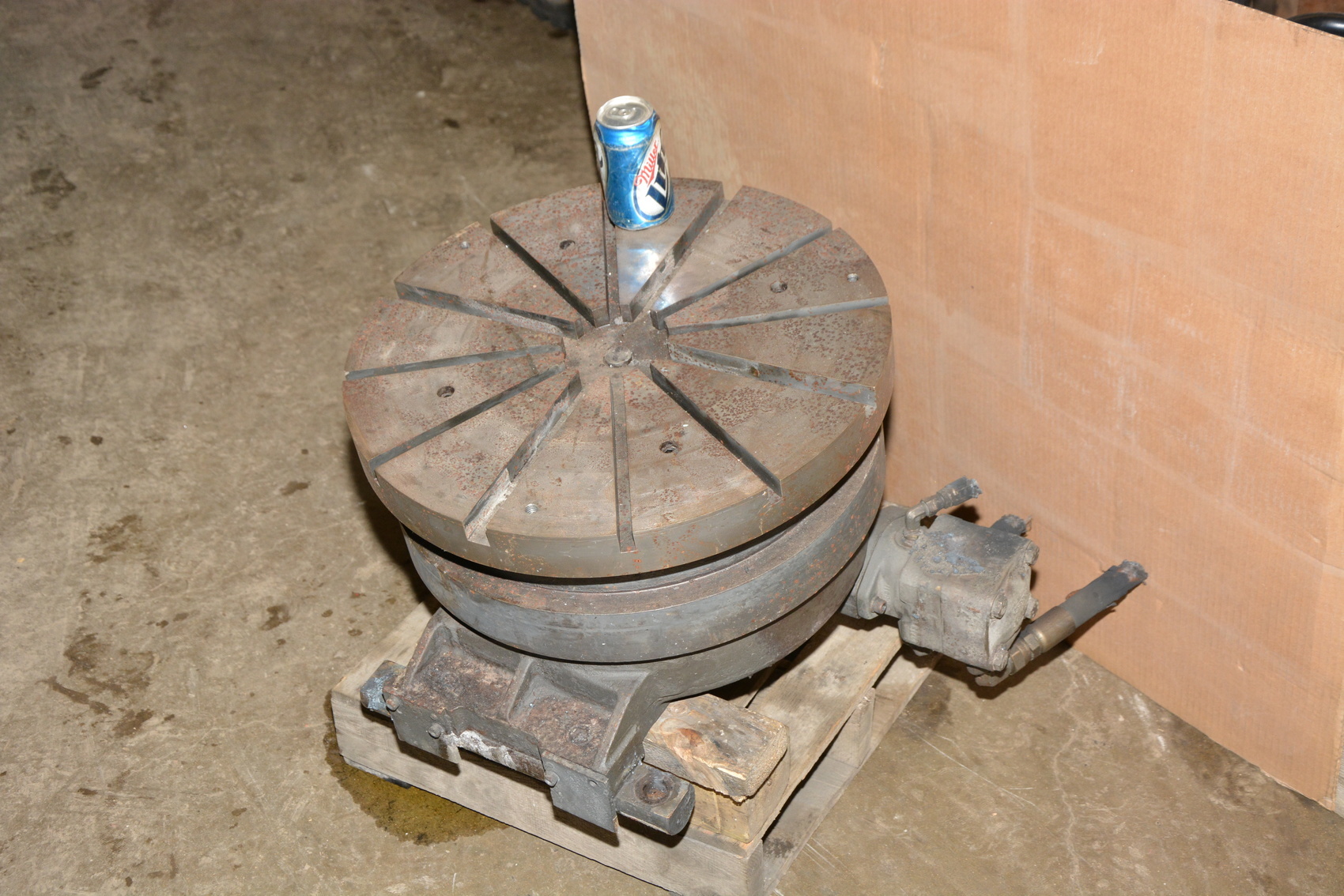 Precision HydrAUlic operated surface grinder chuck rotary table 20"dia