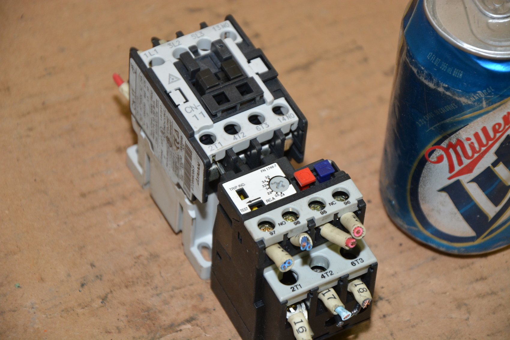 Taian CN-11 Contactor with RHN-10K(range 2.4-3.6A)Overload Relay