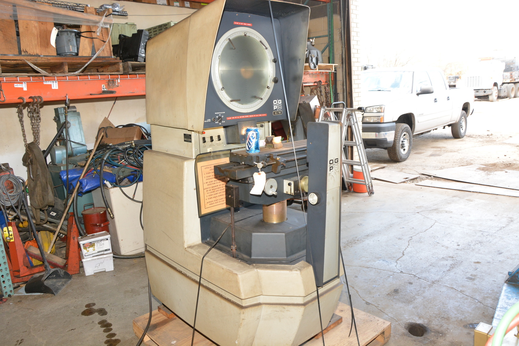 OGP XL-14C OPTICAL COMPARATOR with Surface Illumination