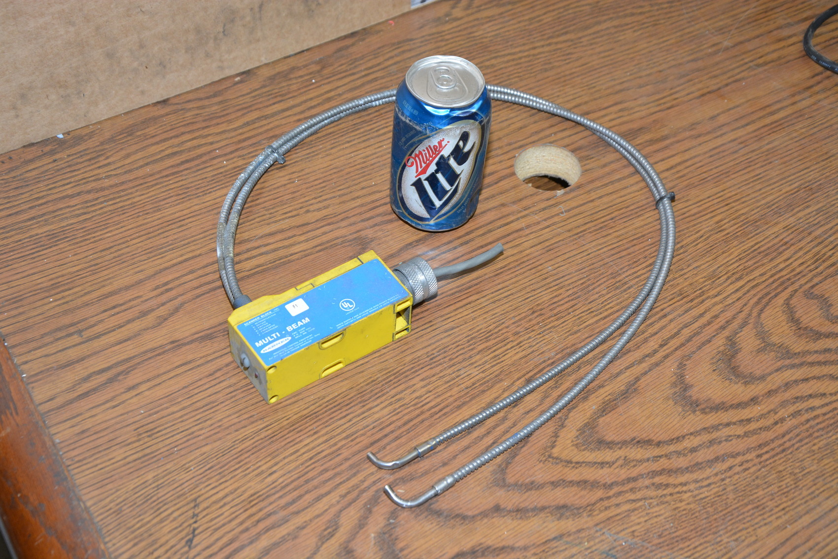 Banner Multi-Beam F1 SCANNER BLOCK with(2)Fiber Optic Cable