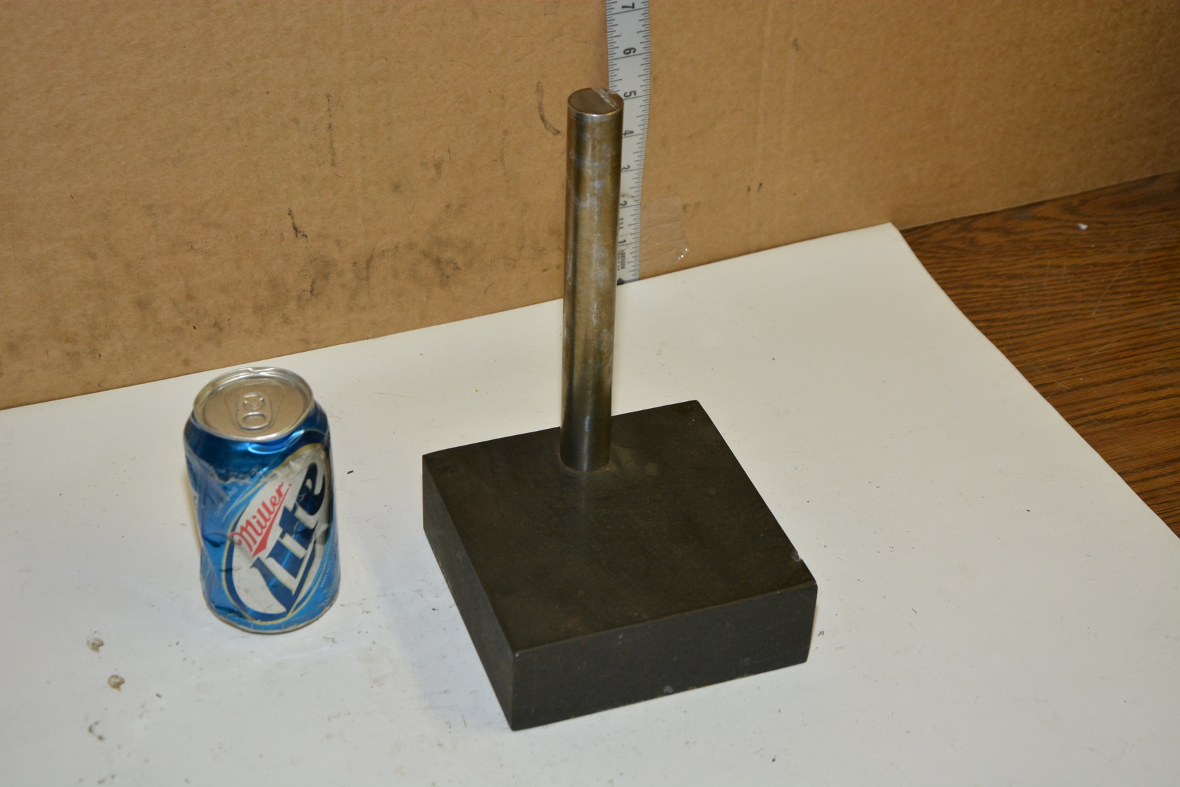 Granite Comparator Stand 6x6x10"