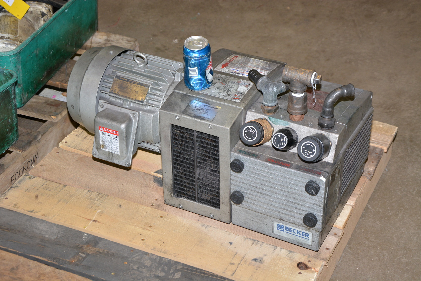 Becker DVT 3.80HMO Vacuum pump;80/96 m3/h;600 mbar
