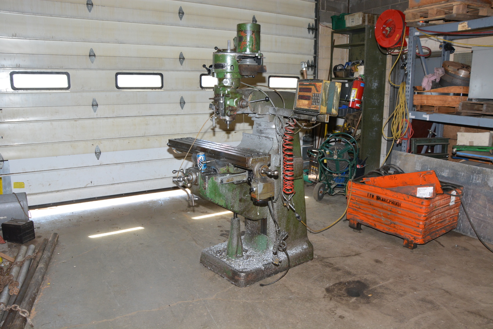 Jet Equipment JVM-942L Vertical Milling Machine w/DRO nobo